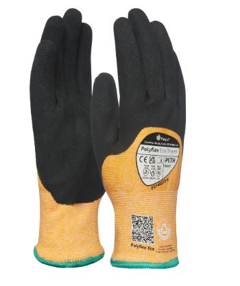 Polyco Eco Therm Thermal Lined Sandy Latex Coated Gloves