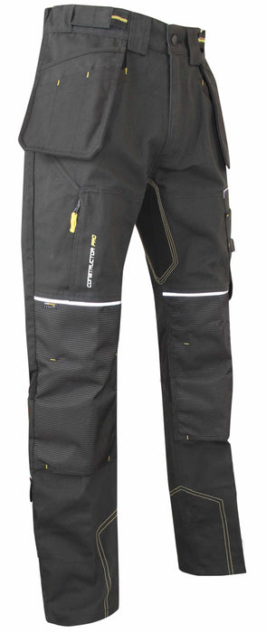 LMA Workwear Etabli Canvas Holster Trousers with Kneepad Pockets