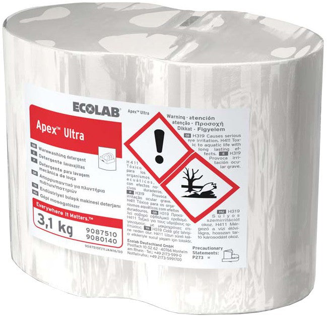 Ecolab Apex Ultra Solid Dish Detergent