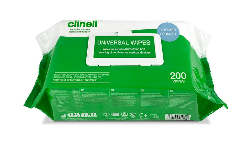Clinell Universal Surface Disinfecting Wipes