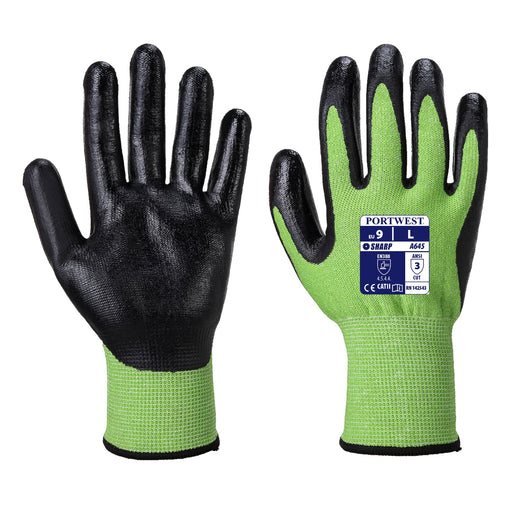 Portwest A645 Green Cut 5 glove
