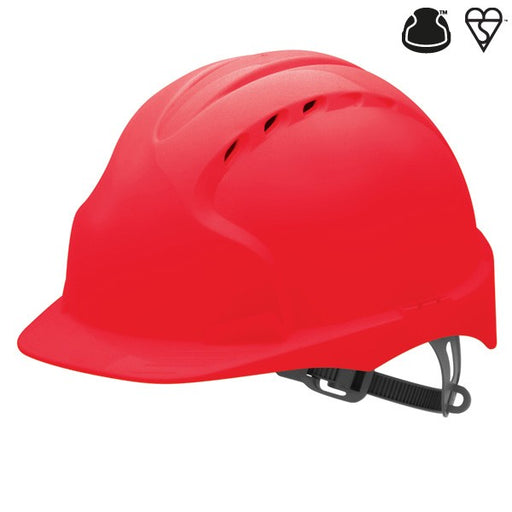 JSP EVO3 Slip Ratchet Vented Safety Helmet