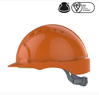 JSP EVO2 Vented Safety Helmet with Slip Ratchet