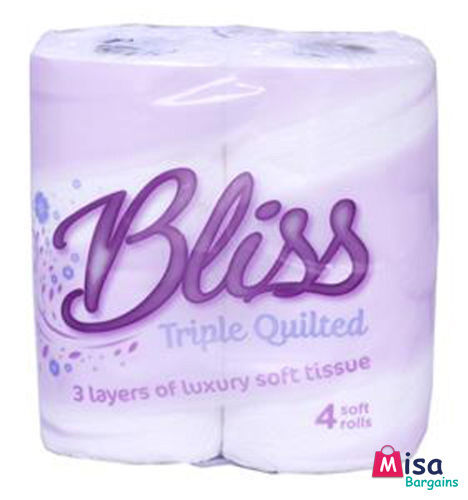 Soft 3 Ply Luxury Toilet Roll (Pack of 40)